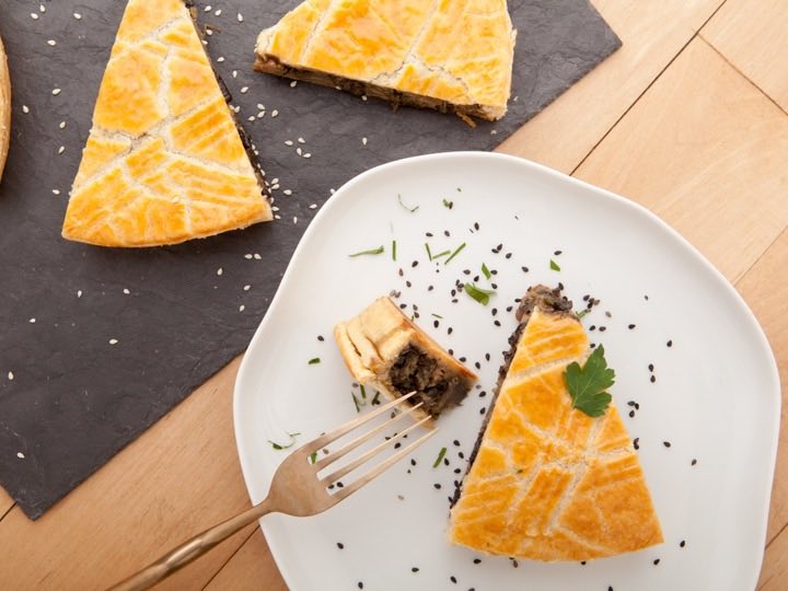 pie de setas